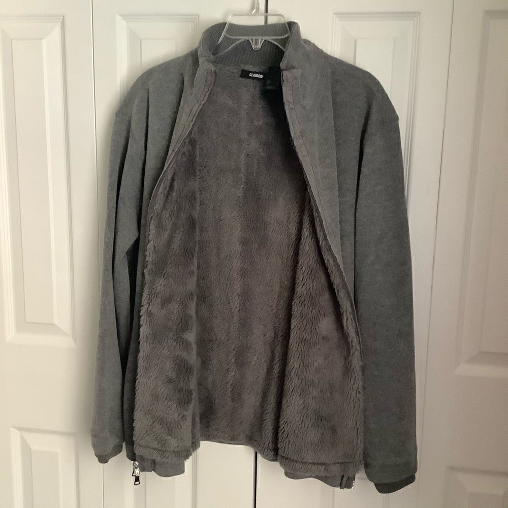 MENS CLAIBORNE ZIP UP HOODIE - Picture 7 of 8